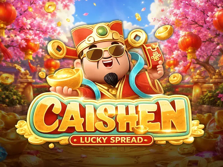 PLAYSTAR : CAISHEN-LUCKY SPREAD - TROPICANA77