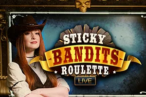 Sticky Bandits Roulette Live - TROPICANA77
