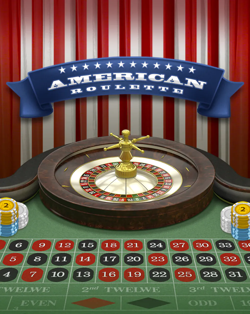 American Roulette - TROPICANA77