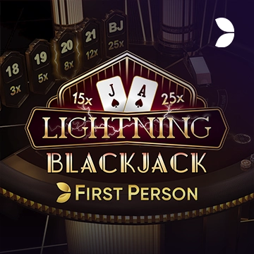 First Person Lightning Blackjack - TROPICANA77